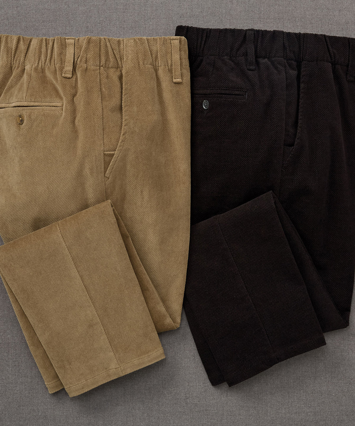 Westport Lifestyle Moleskin Elastic Waist Pant, Men's Big & Tall