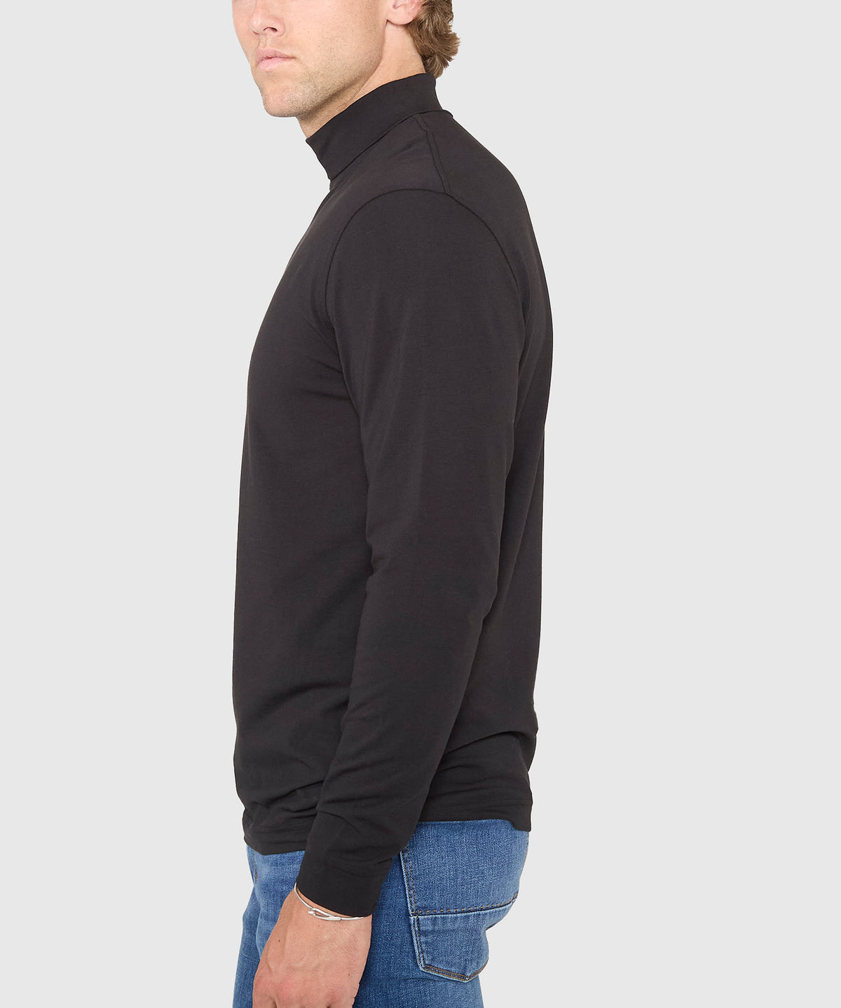 Westport Lifestyle Summit Stretch Cotton Turtleneck, Men's Big & Tall