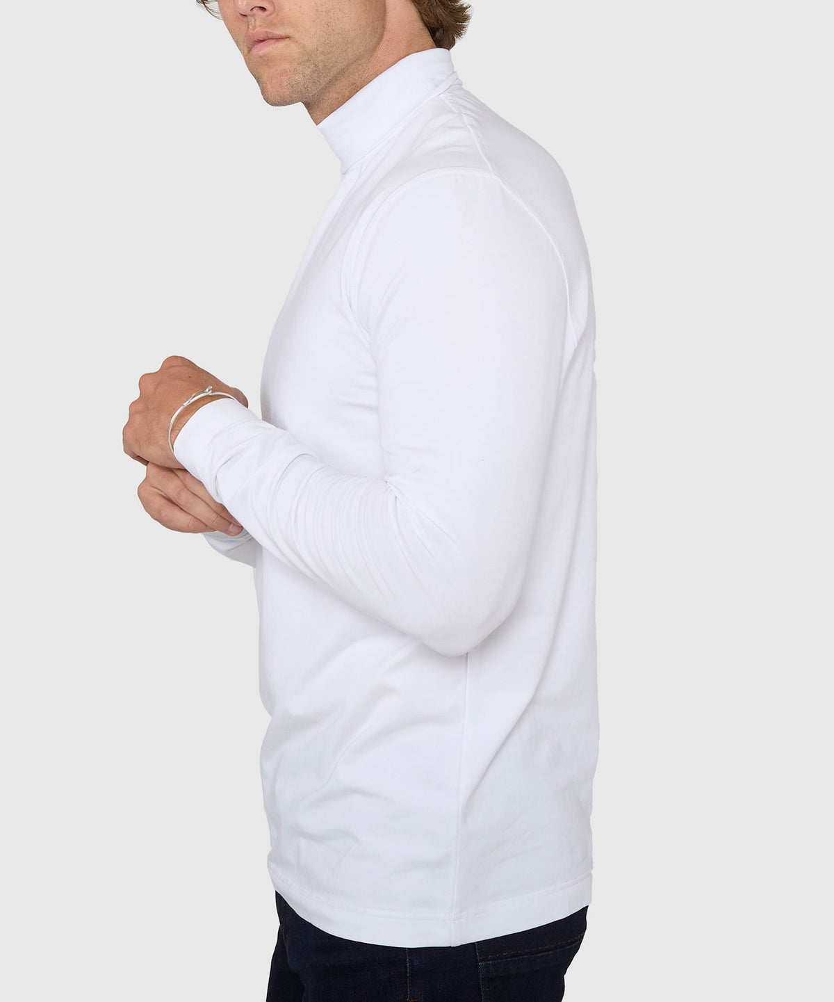 Westport Lifestyle Summit Stretch Cotton Turtleneck, Men's Big & Tall