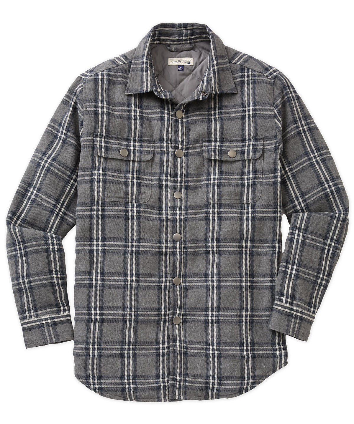 Westport Lifestyle Firepit Flannel Shirt Jacket, Men's Big & Tall
