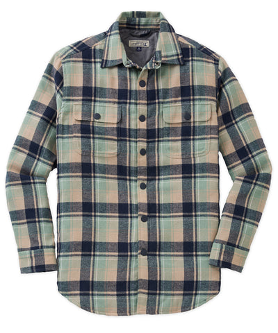 Westport Lifestyle Firepit Flannel Shirt Jacket, Men's Big & Tall