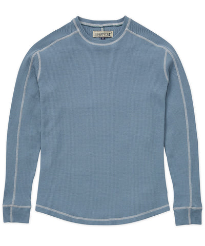 Westport Lifestyle Long Sleeve Cooper Waffle Crew Neck Knit Shirt, Men's Big & Tall