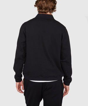 Westport Lifestyle Sueded Interlock Quarter Zip Jacket