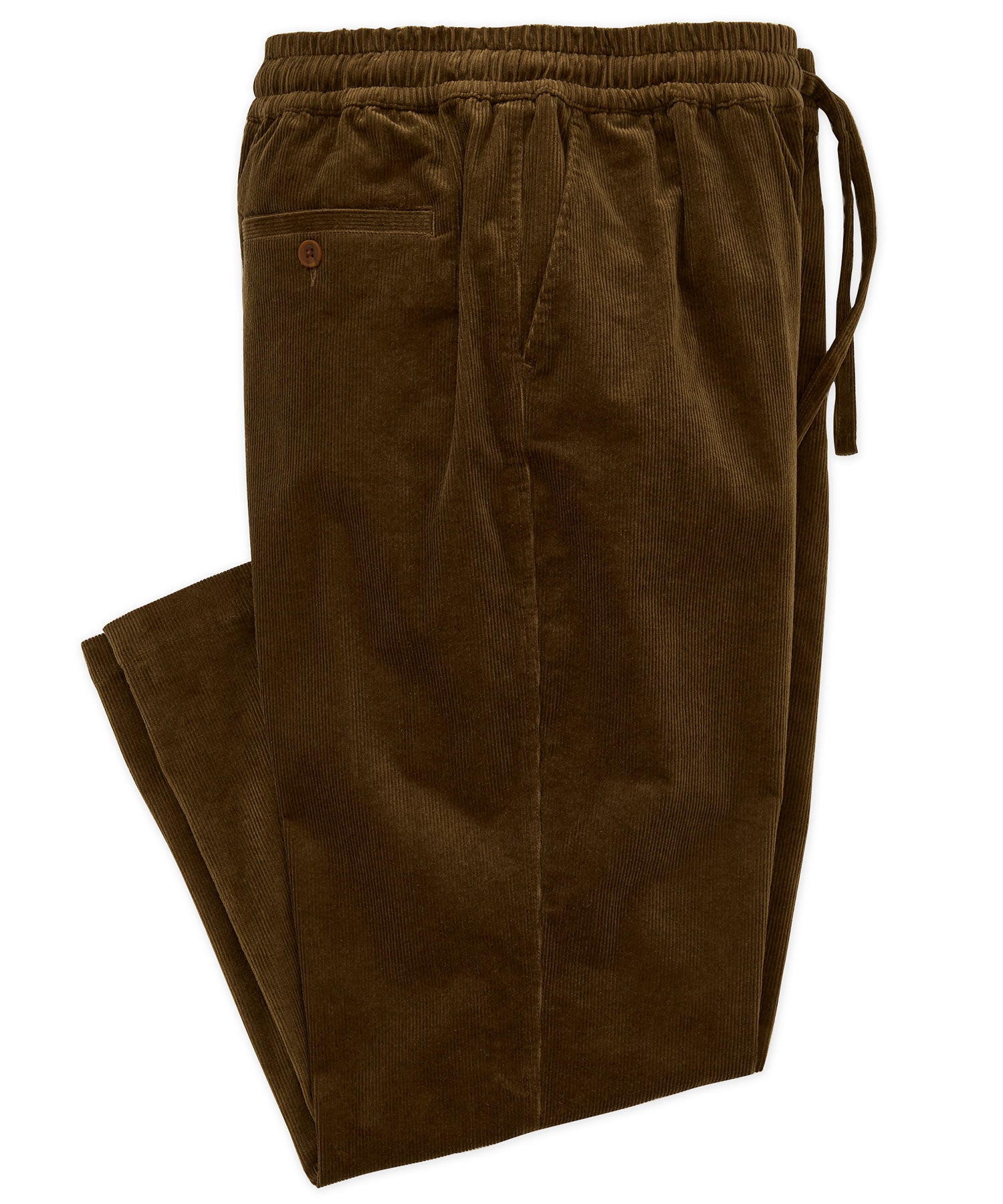 Westport Lifestyle Mitchell Elastic Waist Stretch Corduroy Pant