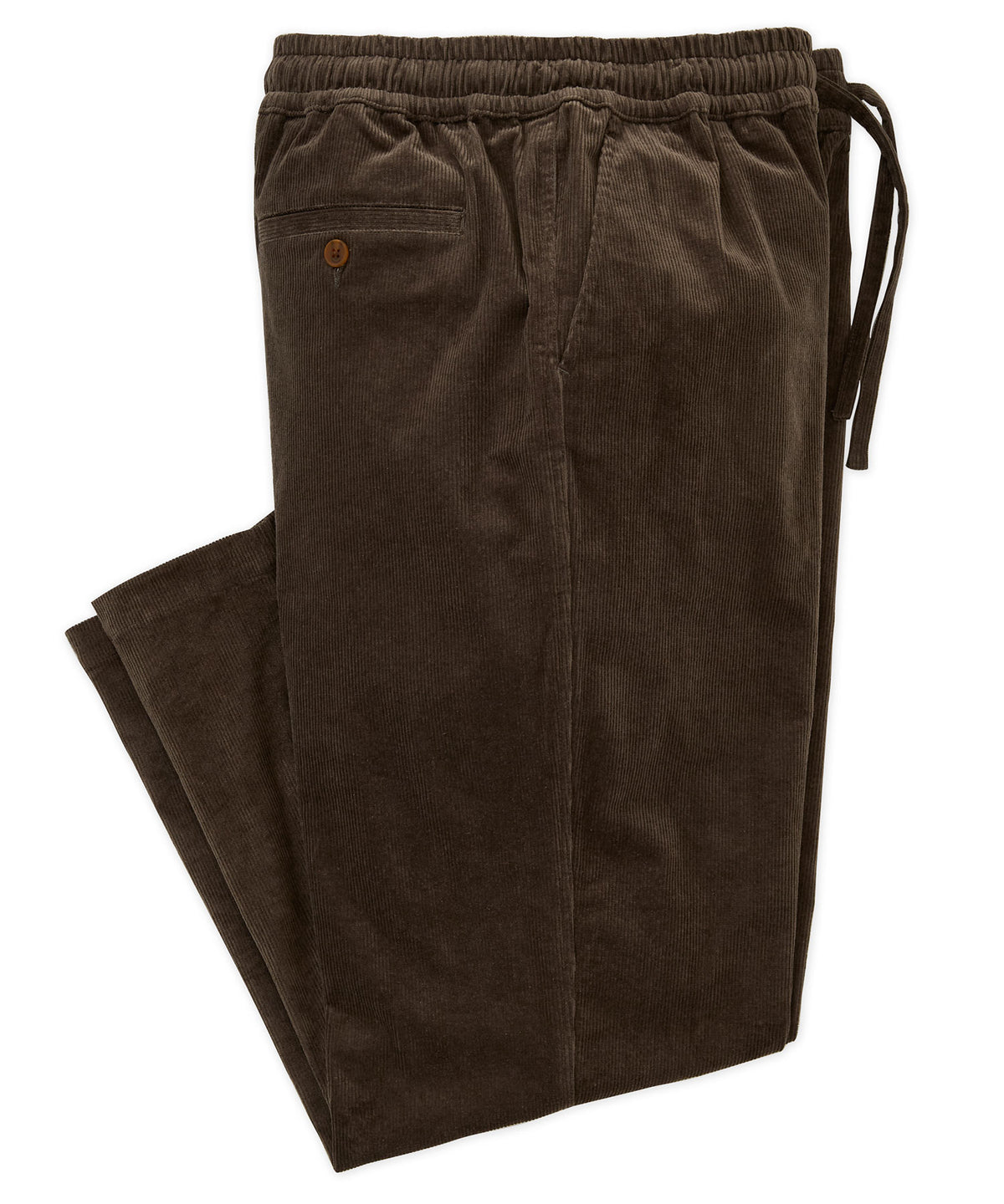 Westport Lifestyle Mitchell Elastic Waist Stretch Corduroy Pant, Men's Big & Tall