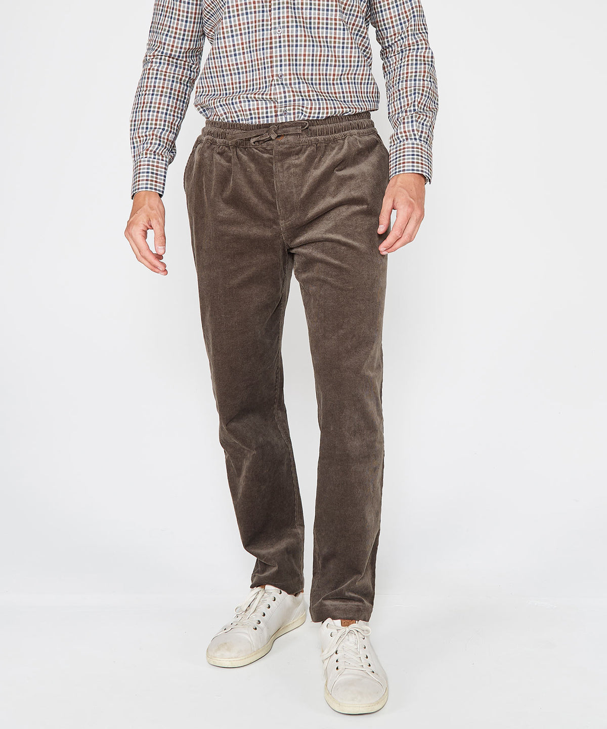 Westport Lifestyle Mitchell Elastic Waist Stretch Corduroy Pant, Men's Big & Tall
