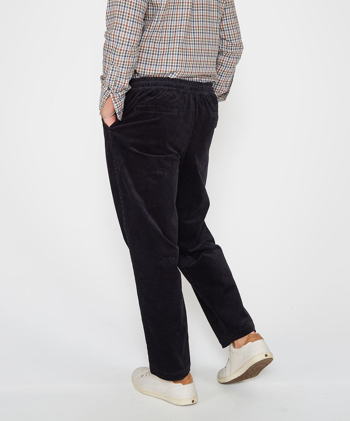 Westport Lifestyle Mitchell Elastic Waist Stretch Corduroy Pant, Men's Big & Tall