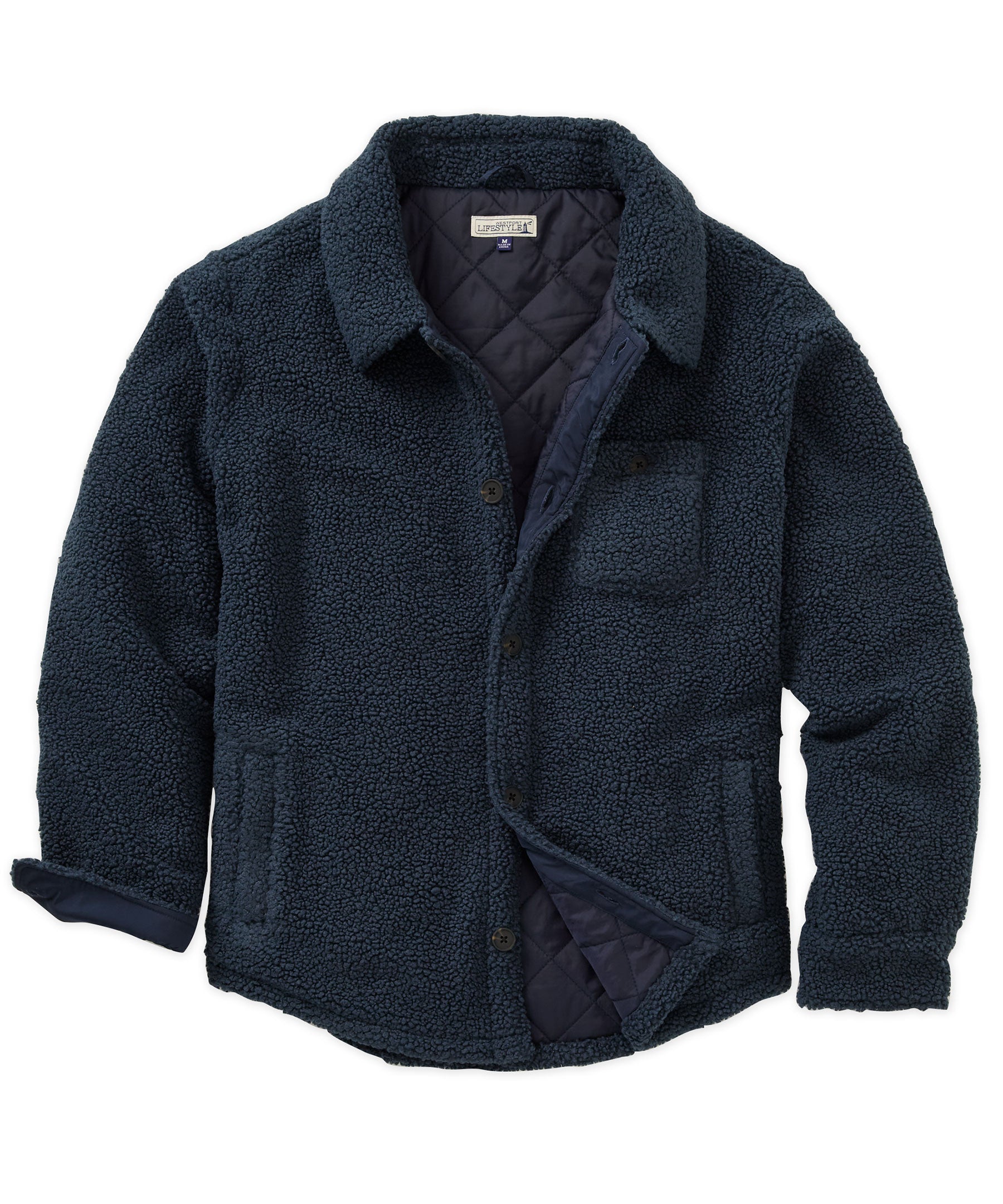 Westport Lifestyle Chetola Sherpa Fleece Shirt Jacket