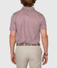 Westport Lifestyle Short Sleeve Box Print Performance Polo