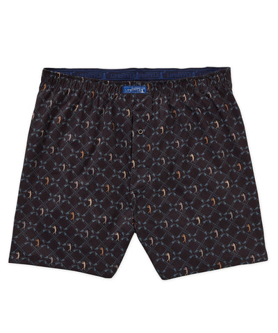 Westport Lifestyle Argyle Print Performance Stretch Boxer, Men's Big & Tall