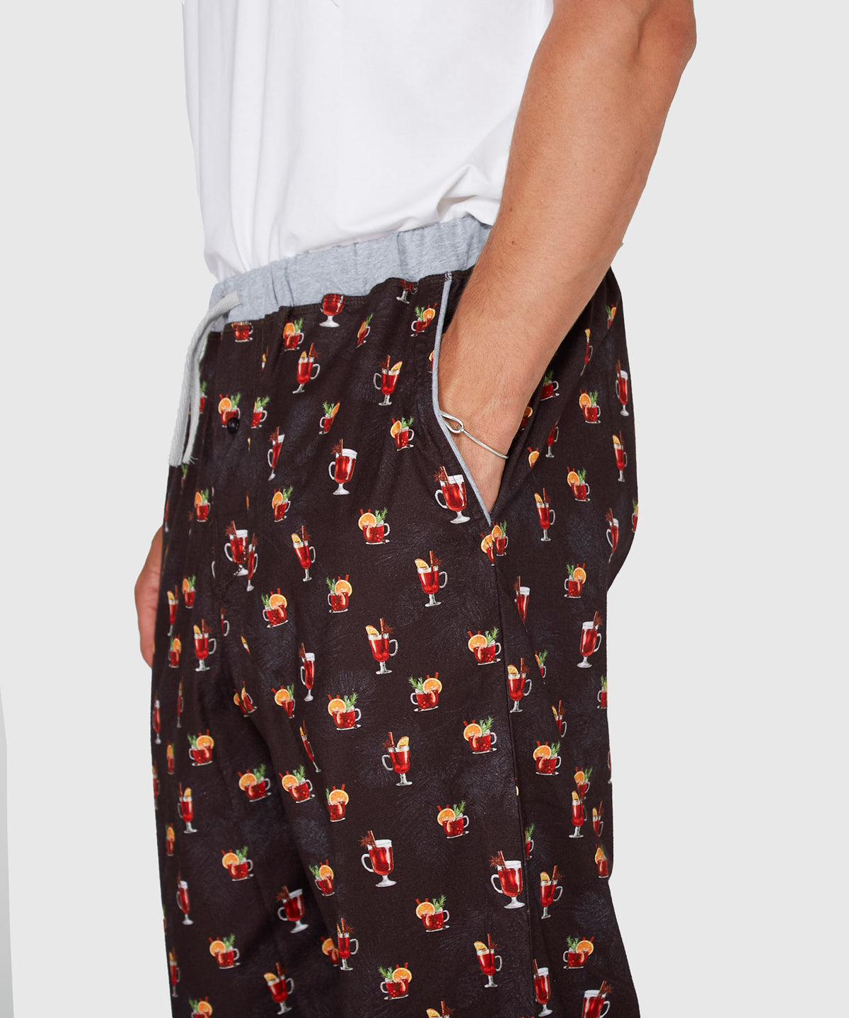 Westport Lifestyle Flannel Holiday Novelty Lounge Pant, Men's Big & Tall