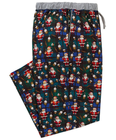 Westport Lifestyle Flannel Holiday Novelty Lounge Pant, Men's Big & Tall