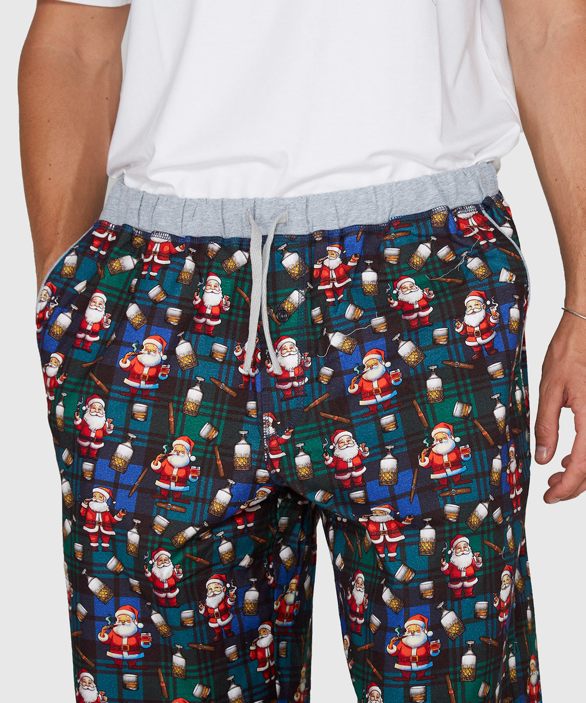 Westport Lifestyle Flannel Holiday Novelty Lounge Pant, Men's Big & Tall