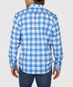 Westport No-Tuck Long Sleeve Button Under Collar Plaid Stretch Performance Sport Shirt