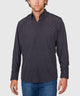 Westport No-Tuck Long Sleeve Button Under Spread Collar Geo Print Stretch Performance Sport Shirt