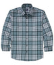 Westport No-Tuck Long Sleeve Button Down Collar Plaid Stretch Performance Sport Shirt