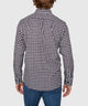 Westport No-Tuck Long Sleeve Button Down Collar Gingham Stretch Performance Sport Shirt
