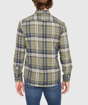 Westport Lifestyle Long Sleeve Button Down Collar Flannel Sport Shirt