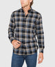 Westport Lifestyle Long Sleeve Button Down Collar Flannel Sport Shirt