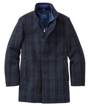 Hart Schaffner Marx Removable Bib Wool Jacket