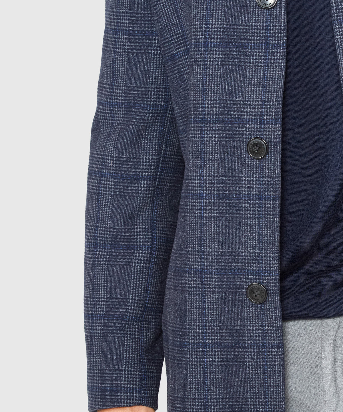 Hart Schaffner Marx Removable Bib Plaid Wool Jacket, Men's Big & Tall
