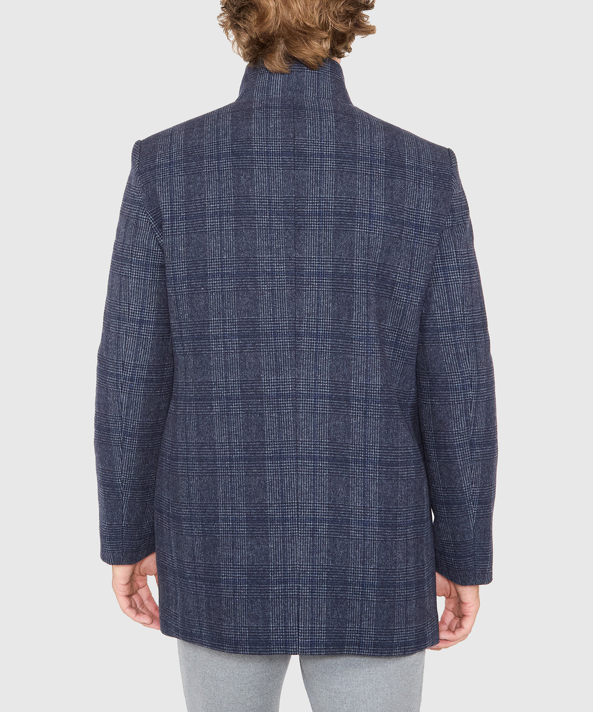 Hart Schaffner Marx Removable Bib Plaid Wool Jacket, Men's Big & Tall