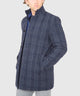 Hart Schaffner Marx Removable Bib Plaid Wool Jacket