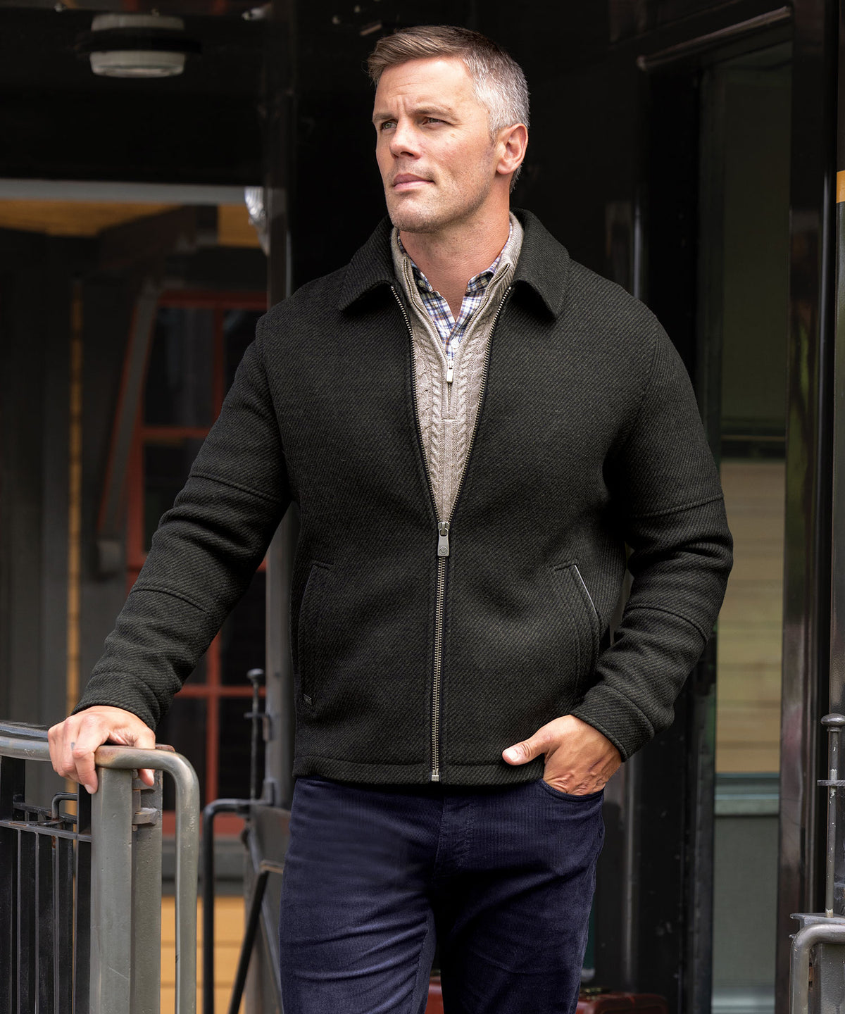 Hart Schaffner Marx Stretch Twill Jacket, Men's Big & Tall