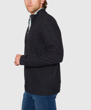 Tommy Bahama Long Sleeve Flipview Half-Zip Pullover