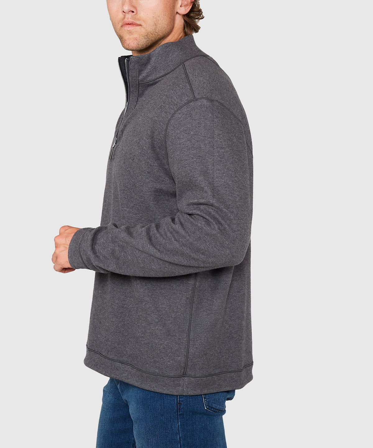 Tommy Bahama Long Sleeve Flipview Half-Zip Pullover, Men's Big & Tall