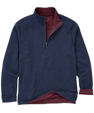 Tommy Bahama Long Sleeve Flipview Half-Zip Pullover