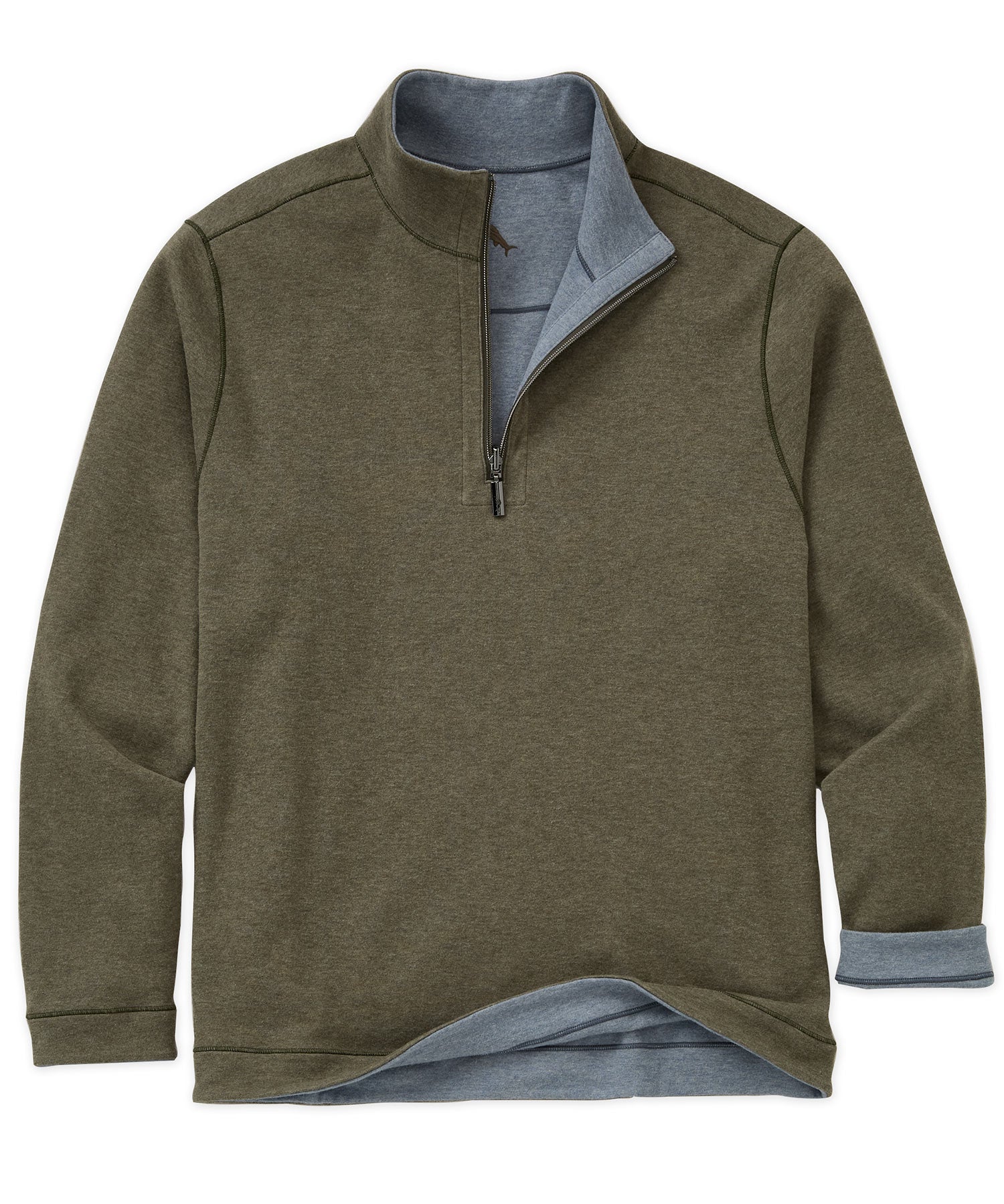 Tommy Bahama Long Sleeve Flipview Half-Zip Pullover
