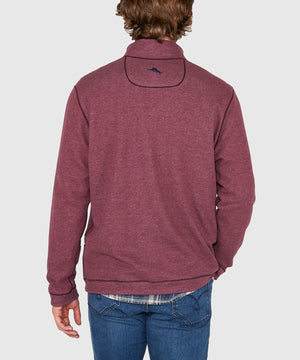 Tommy Bahama Long Sleeve Flipview Half-Zip Pullover