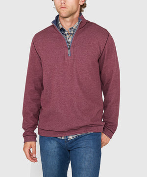 Tommy Bahama Long Sleeve Flipview Half-Zip Pullover