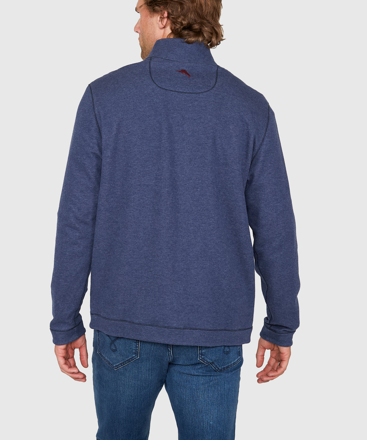 Tommy Bahama Long Sleeve Flipview Half-Zip Pullover, Men's Big & Tall