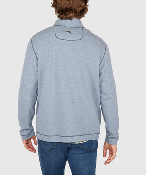 Tommy Bahama Long Sleeve Flipview Half-Zip Pullover