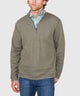 Tommy Bahama Long Sleeve Flipview Reversible Half-Zip Pullover
