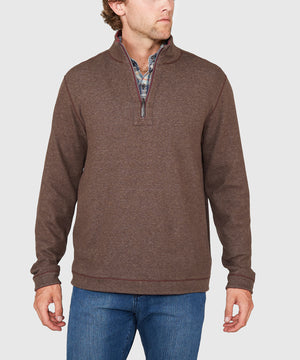 Tommy Bahama Long Sleeve Flipview Half-Zip Pullover