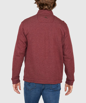 Tommy Bahama Long Sleeve Flipview Half-Zip Pullover
