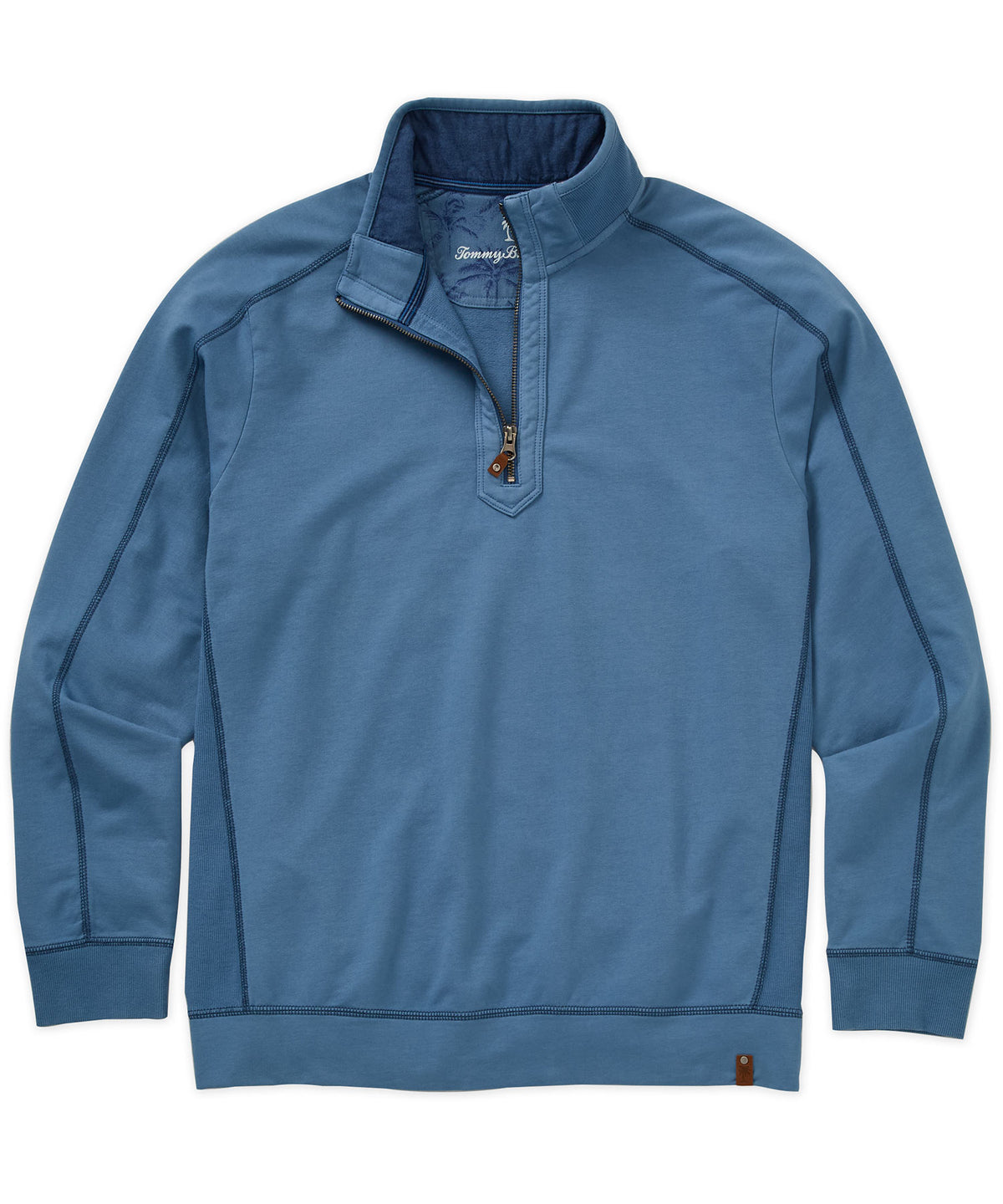 Tommy Bahama Long Sleeve Ben & Terry Half-Zip Pullover, Men's Big & Tall