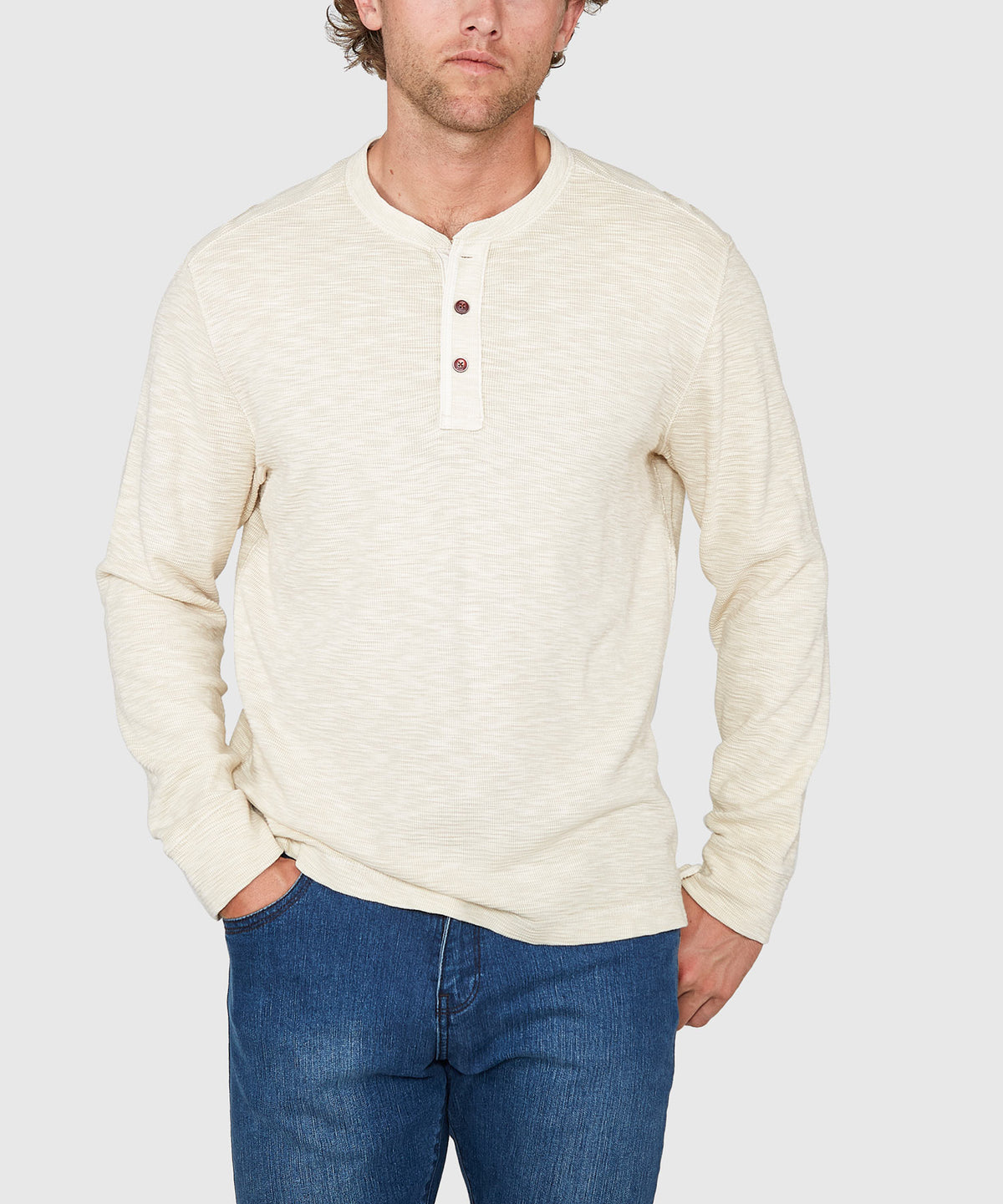 Tommy Bahama Long Sleeve Port Oasis Henley Pullover, Men's Big & Tall