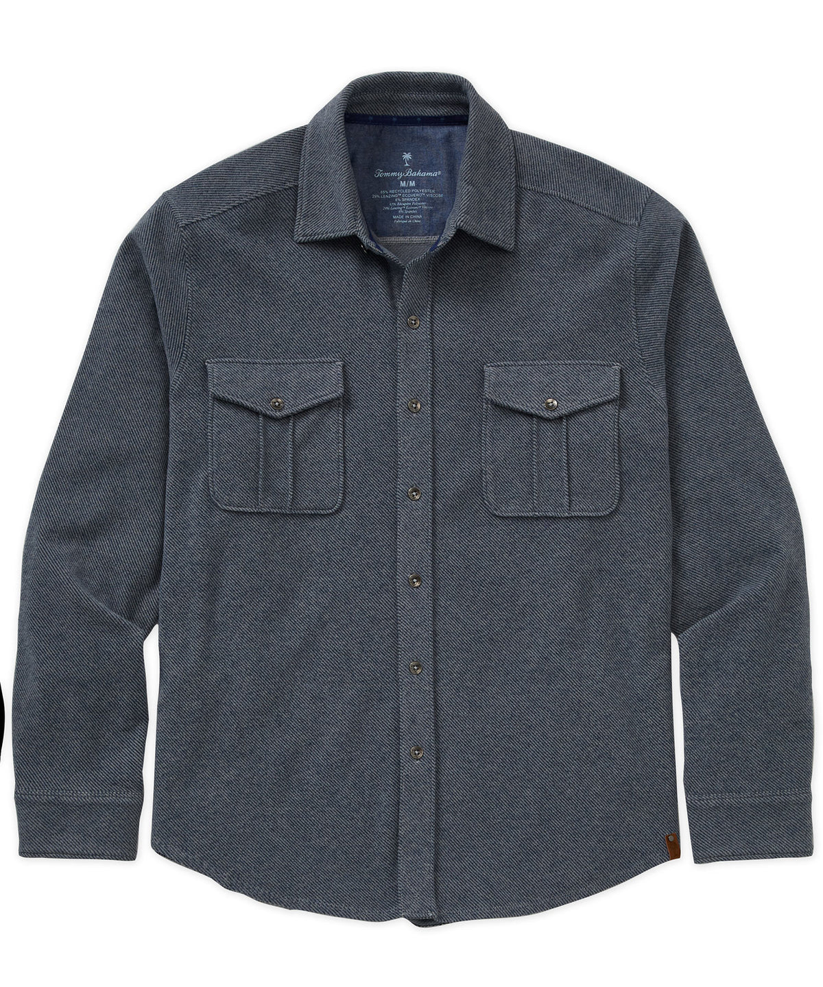 Tommy Bahama Long Sleeve Fireside Coast Sport Shirt, Men's Big & Tall