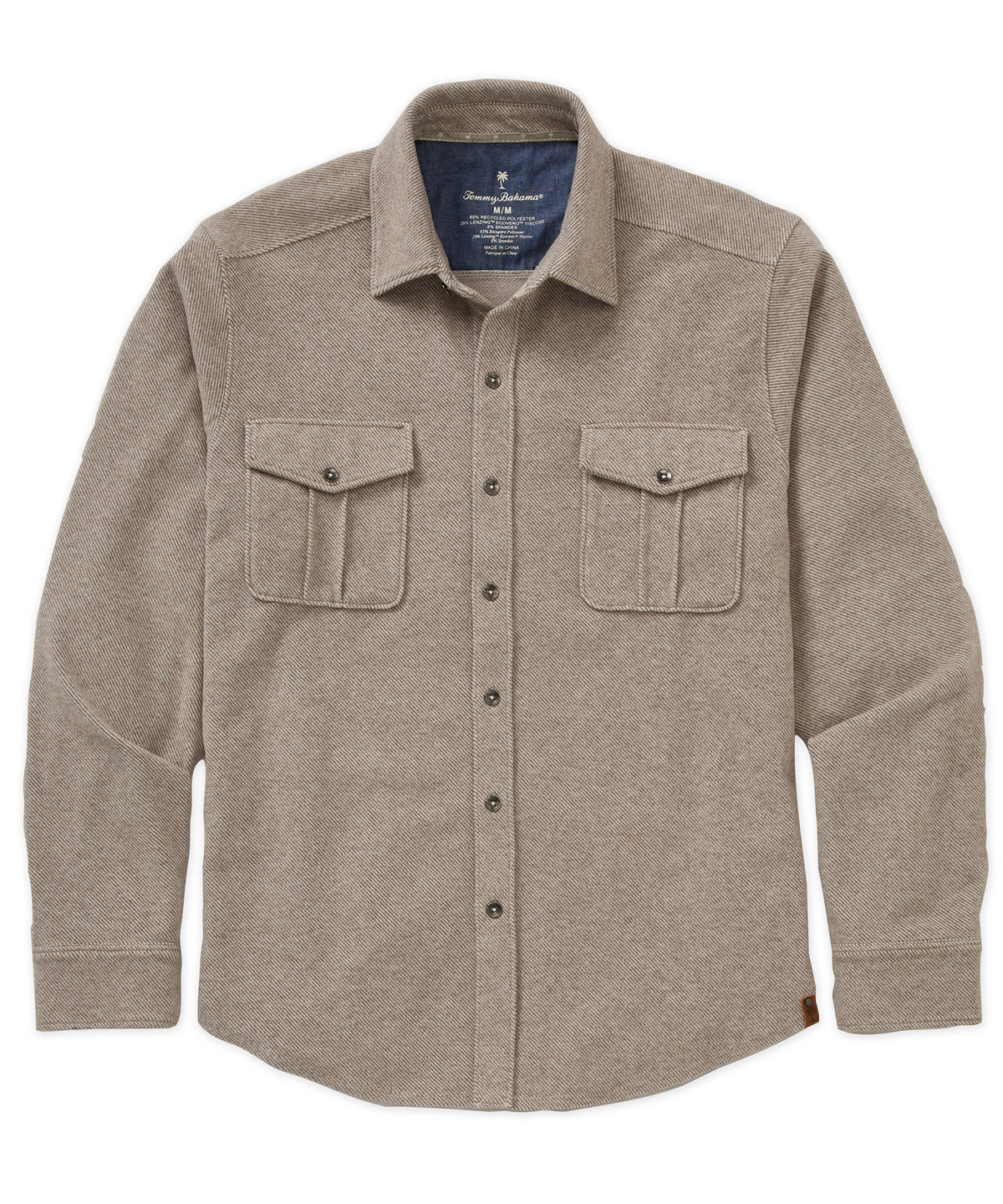 Tommy Bahama Long Sleeve Fireside Coast Sport Shirt, Men's Big & Tall