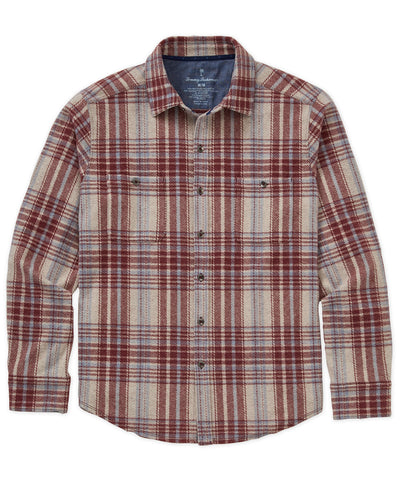 Tommy Bahama Long Sleeve Fireside Santa Fe Sport Shirt, Men's Big & Tall