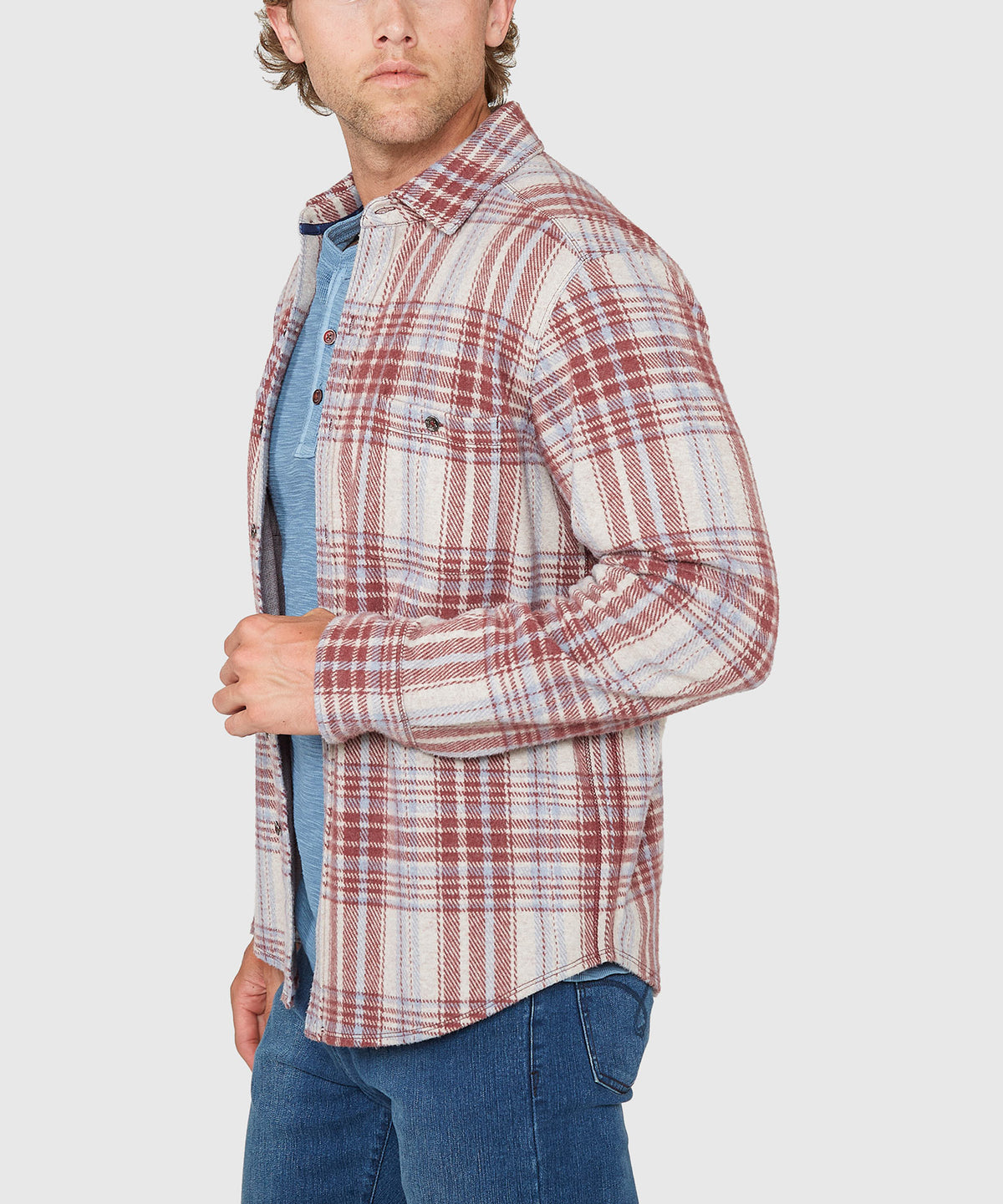 Tommy Bahama Long Sleeve Fireside Santa Fe Sport Shirt, Men's Big & Tall