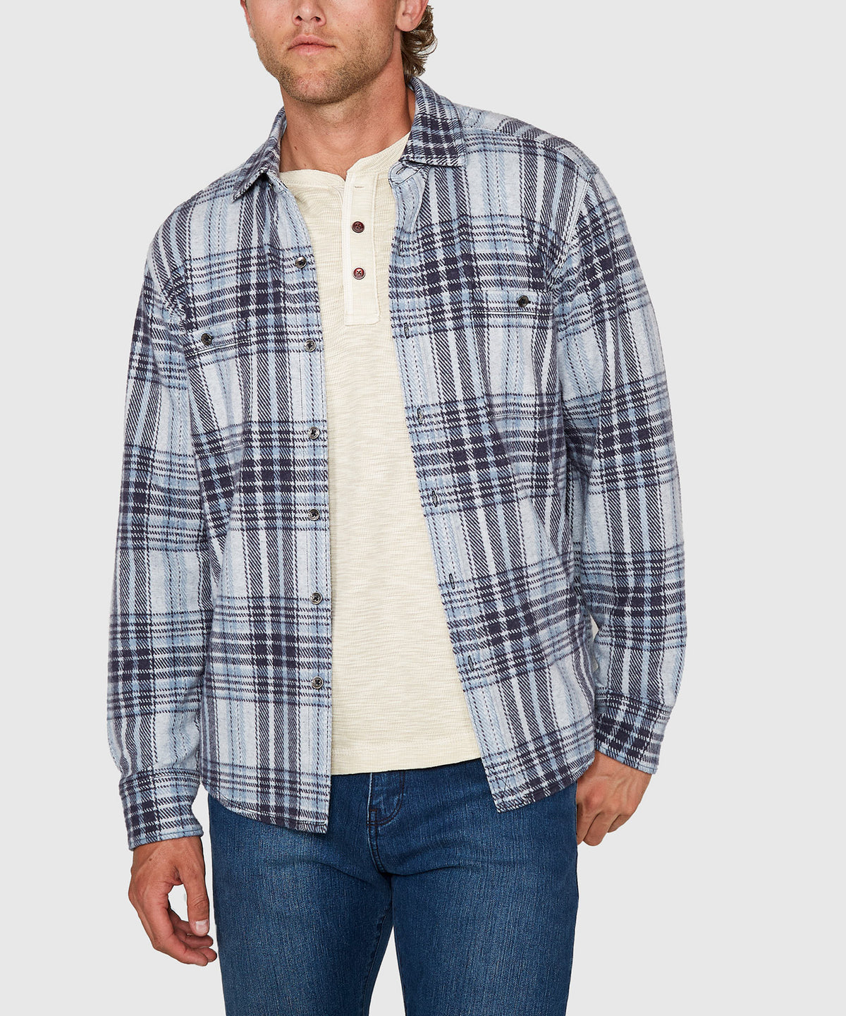 Tommy Bahama Long Sleeve Fireside Santa Fe Sport Shirt, Men's Big & Tall