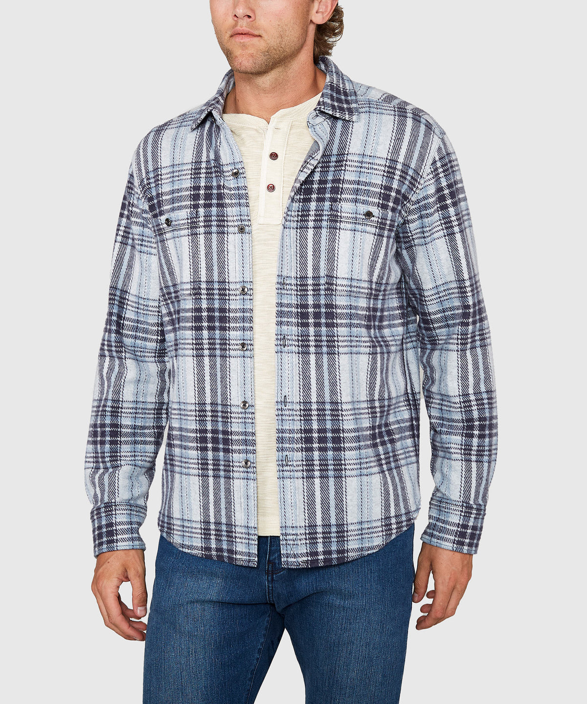 Tommy Bahama Long Sleeve Fireside Santa Fe Sport Shirt, Men's Big & Tall
