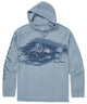 Tommy Bahama Long Sleeve Azul Haze Lux Hoodie T-Shirt