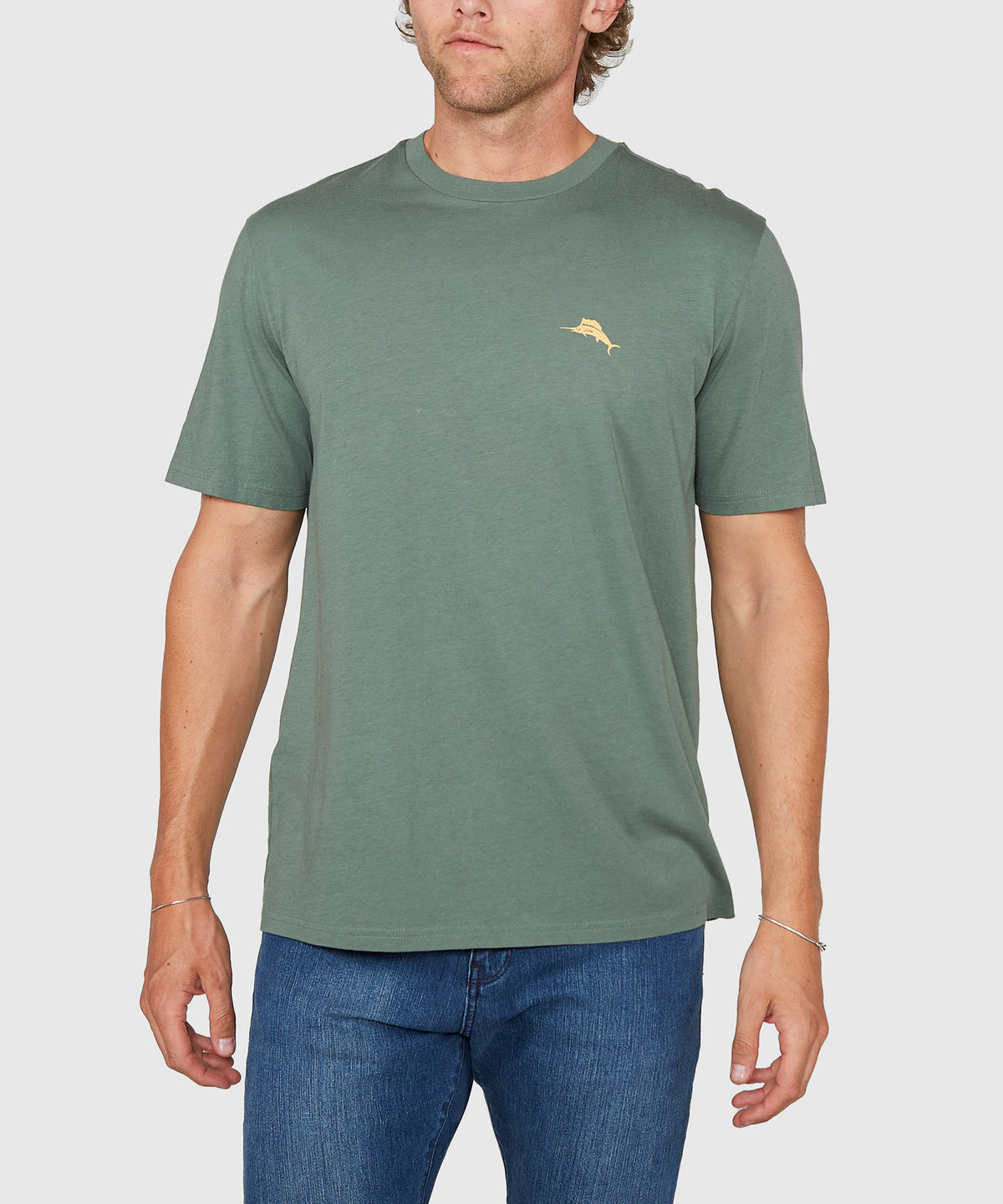 Tommy Bahama Short Sleeve Marlin's Trace Printed T-shirt, Men's Big & Tall