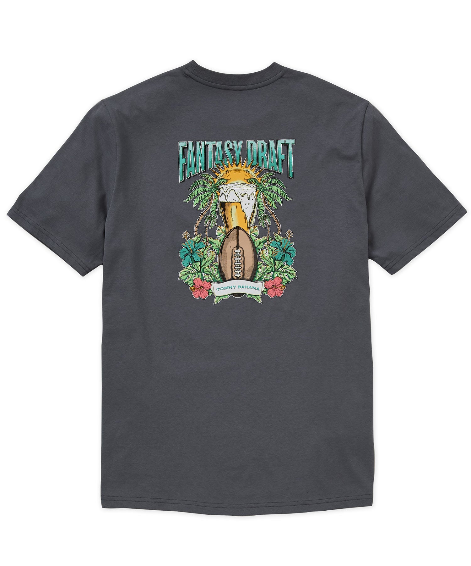 Tommy Bahama Short Sleeve Fantasy Draft Printed T-Shirt